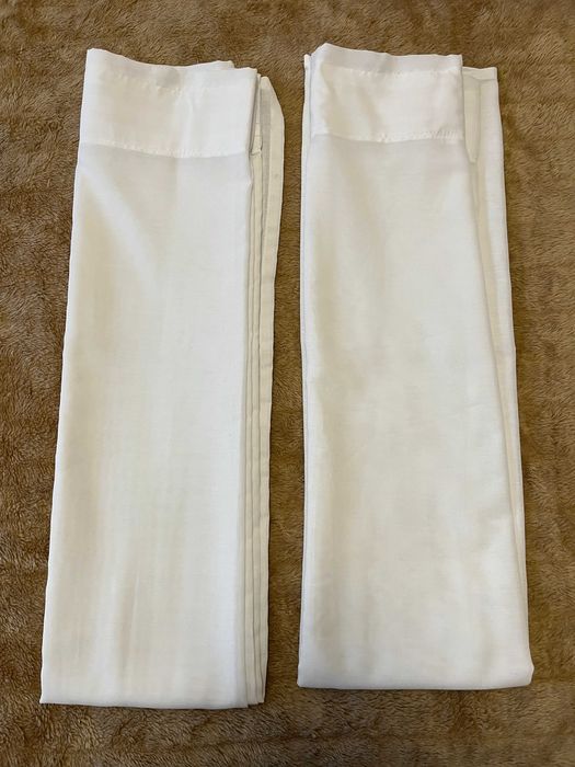 Ikea - Cortinas Brancas Curtas (A130xL280cm)