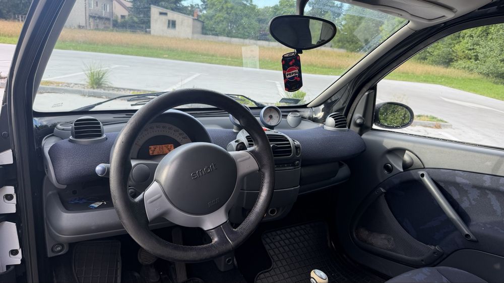 Smart Fortwo 0.7 Turbo 61 KM | Automat | Łopatki F1 | Panorama | Klima | 2004 r.