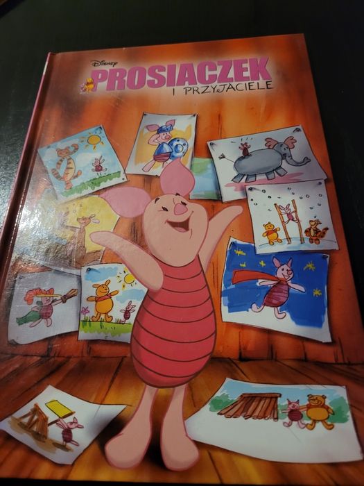 Książka Prosiaczek i przyjaciele bajka Disney Książka disney