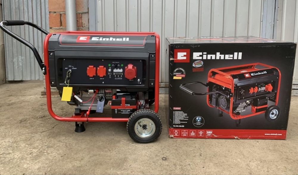 Генератор німеччина 5.5 kw новий оригінал 5 років гарантія