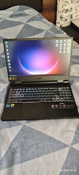 laptop Acer Nitro 5 i7 12 gen RTX 4050 6 GB 32GB RAM DDR5 1.5 TB SSD