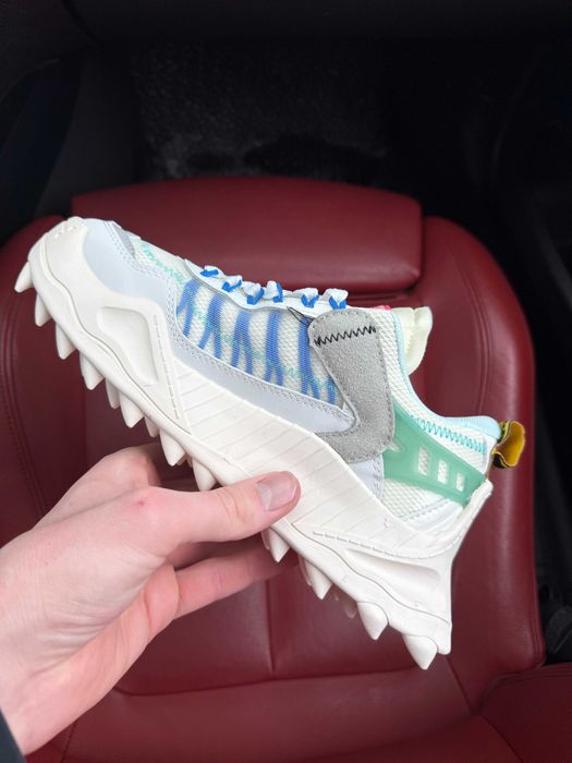 (ОПЛАТА ПІСЛЯ ОГЛЯДУ)Off White Odsy 1000 White Green Офф Вайт Одсі