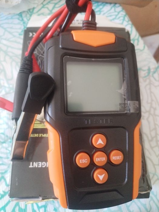 Testador de bateria inteligente