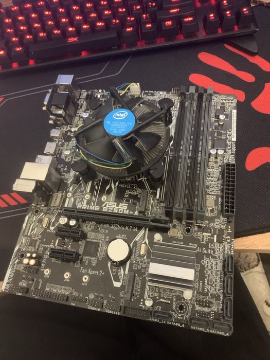 Компект i5-7600 asus prime b 250m-a