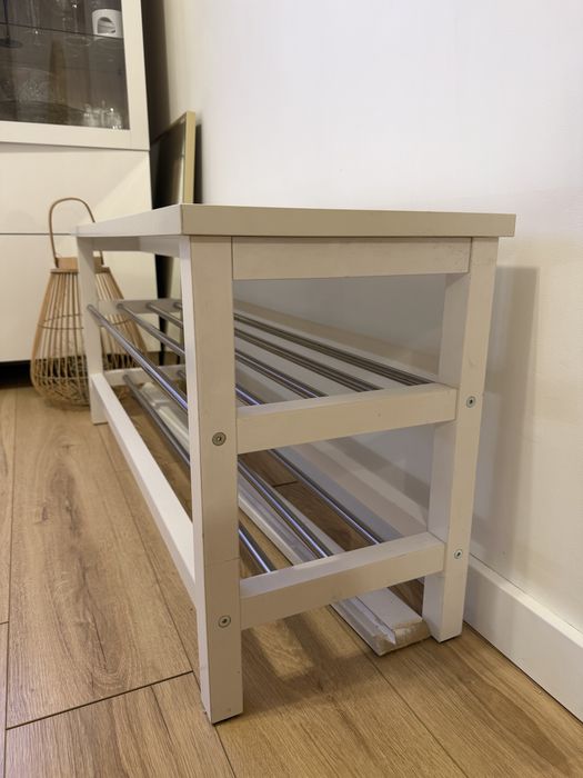 Półka na buty z ławeczką stan bardzo dobry