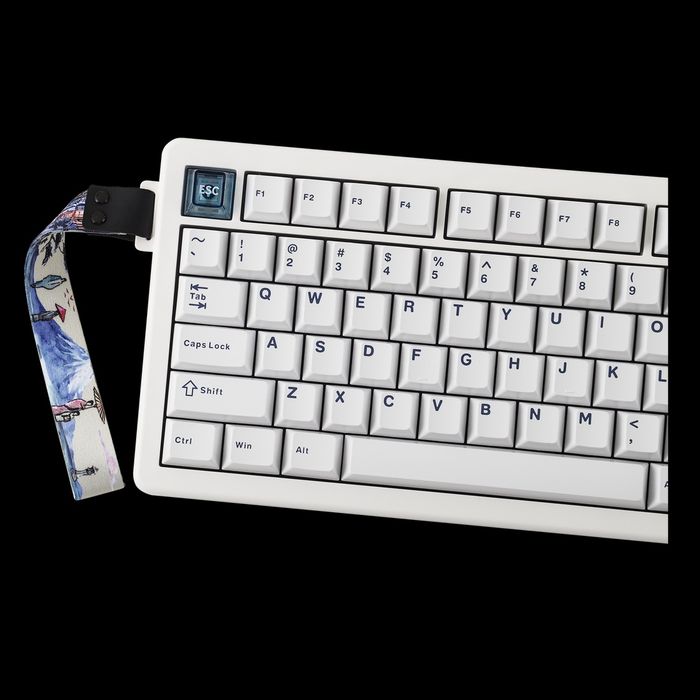 НОВА Механічна клавіатура Cidoo Qk75 | Бездротова | White
