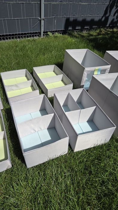 Organizery, wsady, wkłady do szuflad Ikea