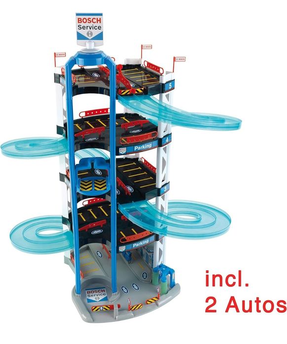 Pista garagem Bosch car service Theo Klein