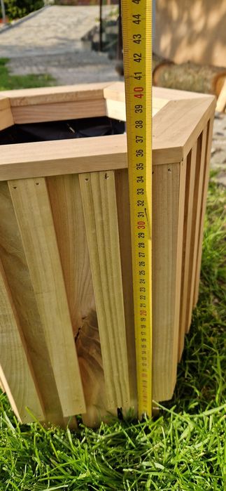 Donice drewniane doniczki