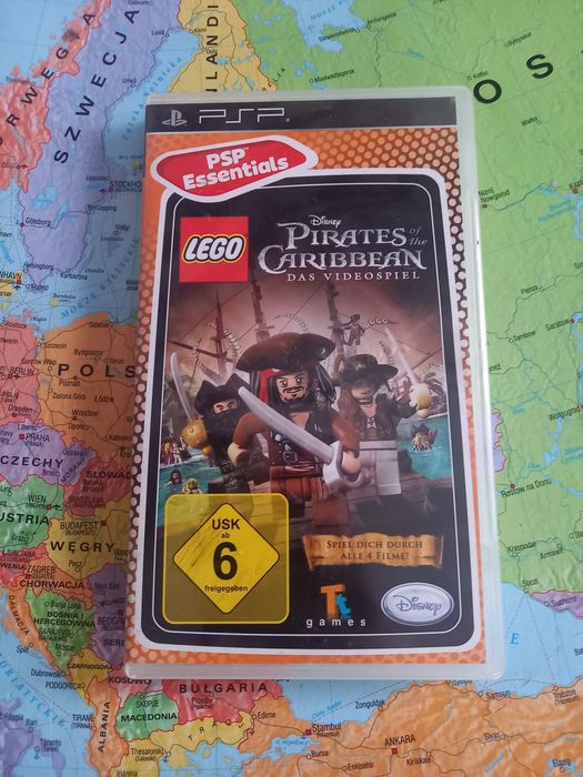 Gra Sony psp lego piraci z Karaibów disney pirates of the caribbean