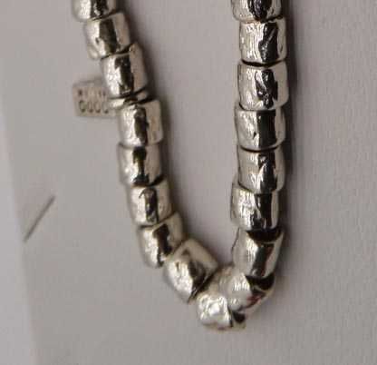 DODO MARIANI Srebrna bransoletka z literką A 19 cm.