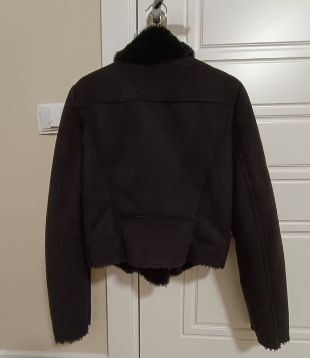 Косуха дублёнка Zara XS