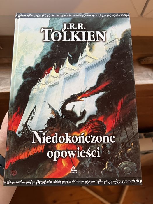 JRR Tolkien Niedokonczone opowieści oprawa twarda