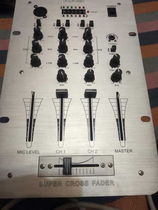 Пульт микшерский  Konig  Super Cross Fader KN-DJMIXER20