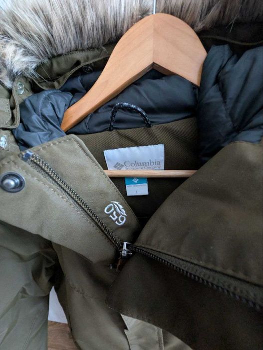 Зимова пухова парка Columbia South Canyon Long Down XL (як нова)