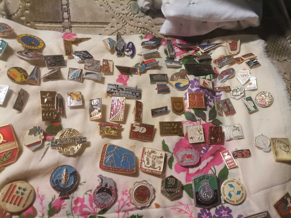 Фотографии из прошлого, значки, конверты с Байконура