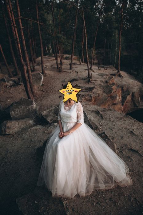 Свадебное платье!