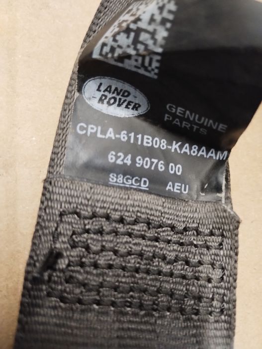 Pas bezpieczeństwa prawy range rover sport cpla-611b08