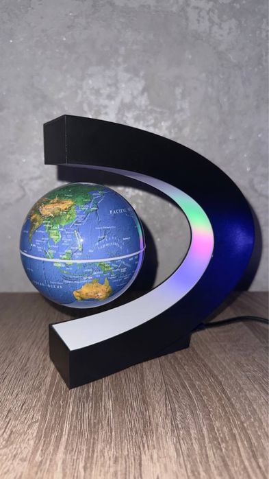 Глобус із магнітною левітацією зі світлодіодним підсвічуванням