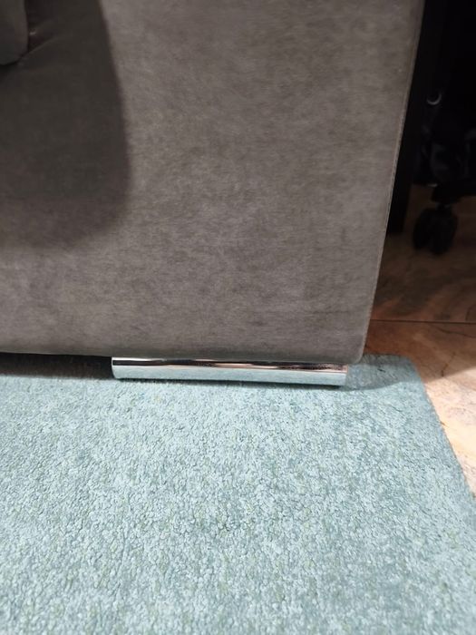 Sofá 2 lugares azul