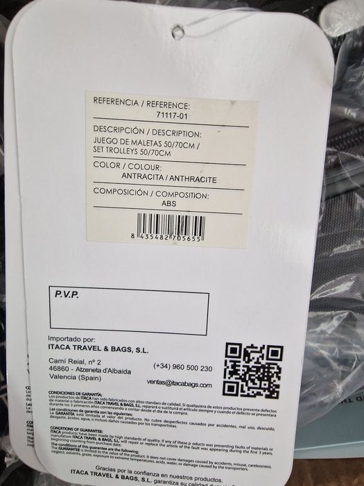 Trolley ITACA 55x38x20 NOVO
