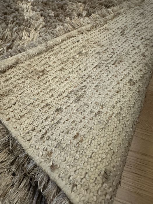 Tapetes/carpetes beje/cinzento brilhante