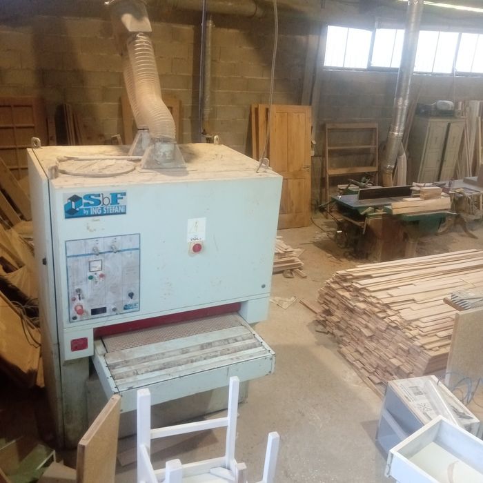 Lixadeira calibradora