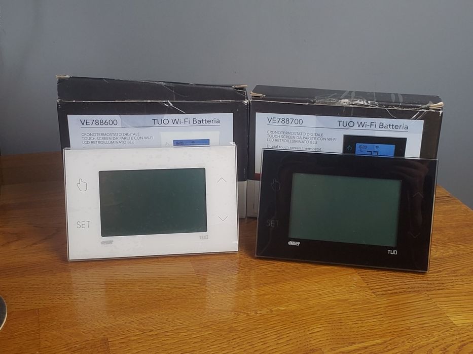 Смарт-термостат Vemer Tuo Wi-Fi Batteria, Google Home | Два за ціною 1