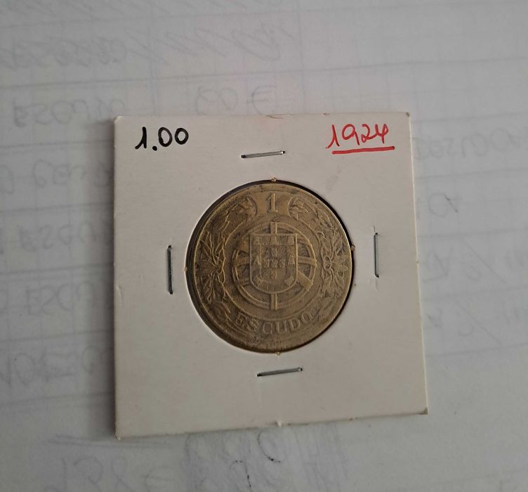 Moeda de 1 escudo - 1924