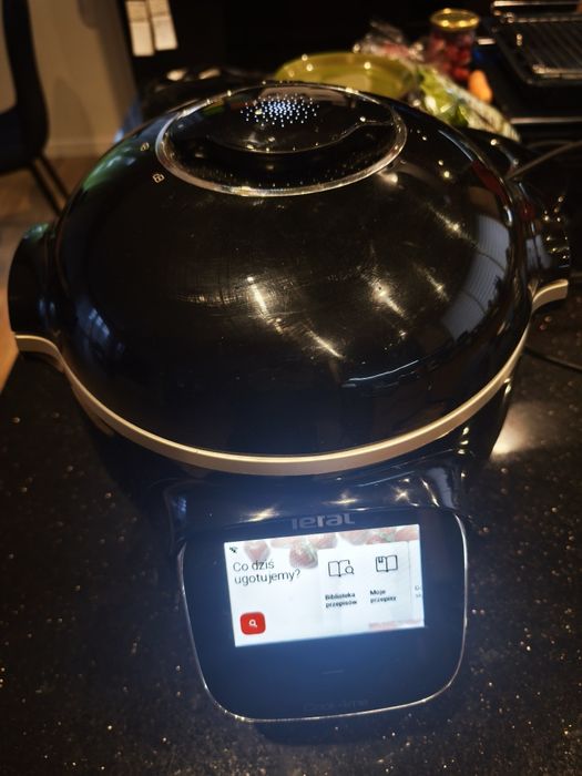 Tefal cook4me touch wifi z pokrywą do zapiekanka.