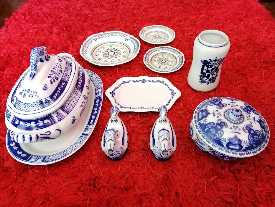 Louça Porcelana de Viana do Castelo - Pintada à Mão