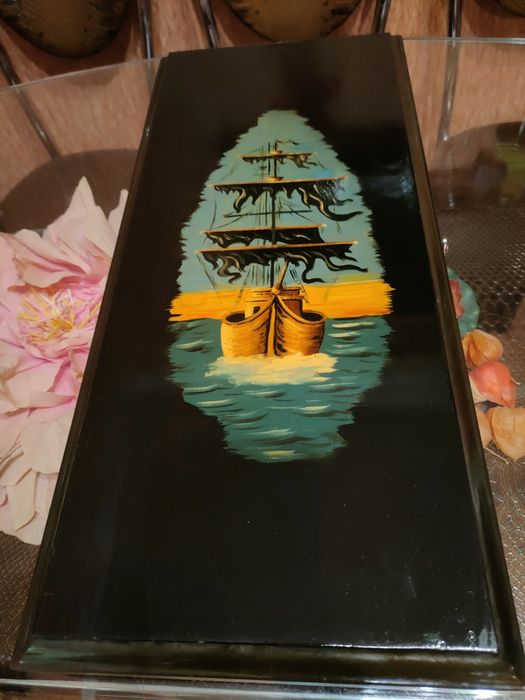 Большой деревянный игровой набор нарды  ИТК 60х54 см.