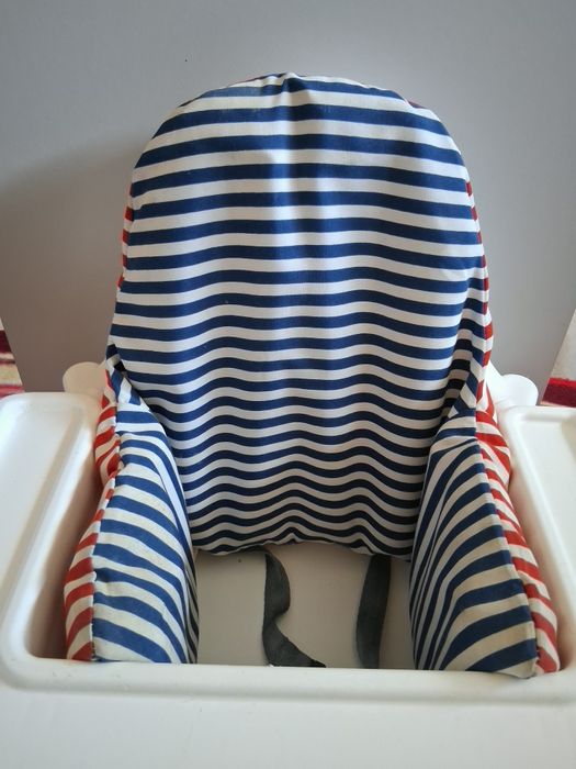 Cadeira Alta Criança c/ Tabuleiro e Almofada Apoio e Capa - IKEA