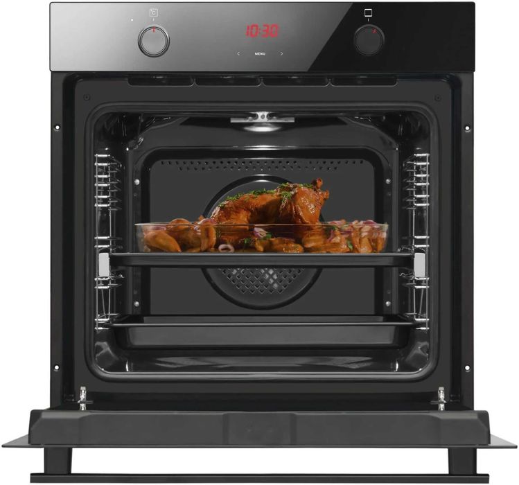 Piekarnik do zabudowy Amica ED37515V STUDIO BakingPro System Grill Czarne szkło