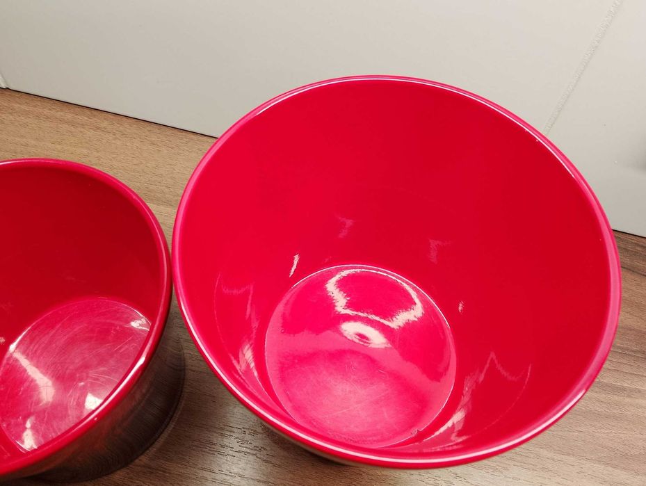 Scheurich Ceramiczne doniczki osłonki zestaw 2 sztuk