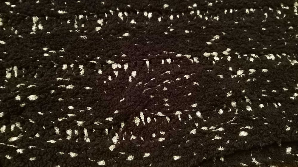 Cachecol fechado Echarpe preto 1