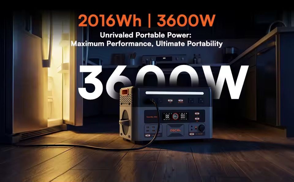 Зарядна станція OSCAL PowerMax 3600PE 2016Wh/3600W