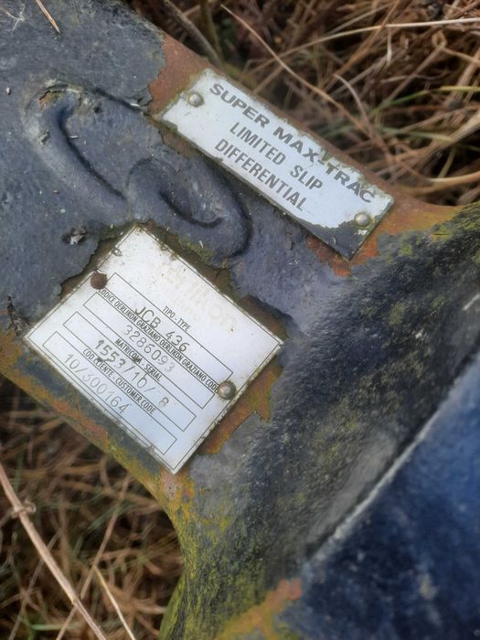 Ładowarka JCB 436 z 2008r most zwolnica piasta półoś czop