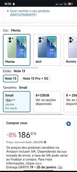 Vendo redmi novinho