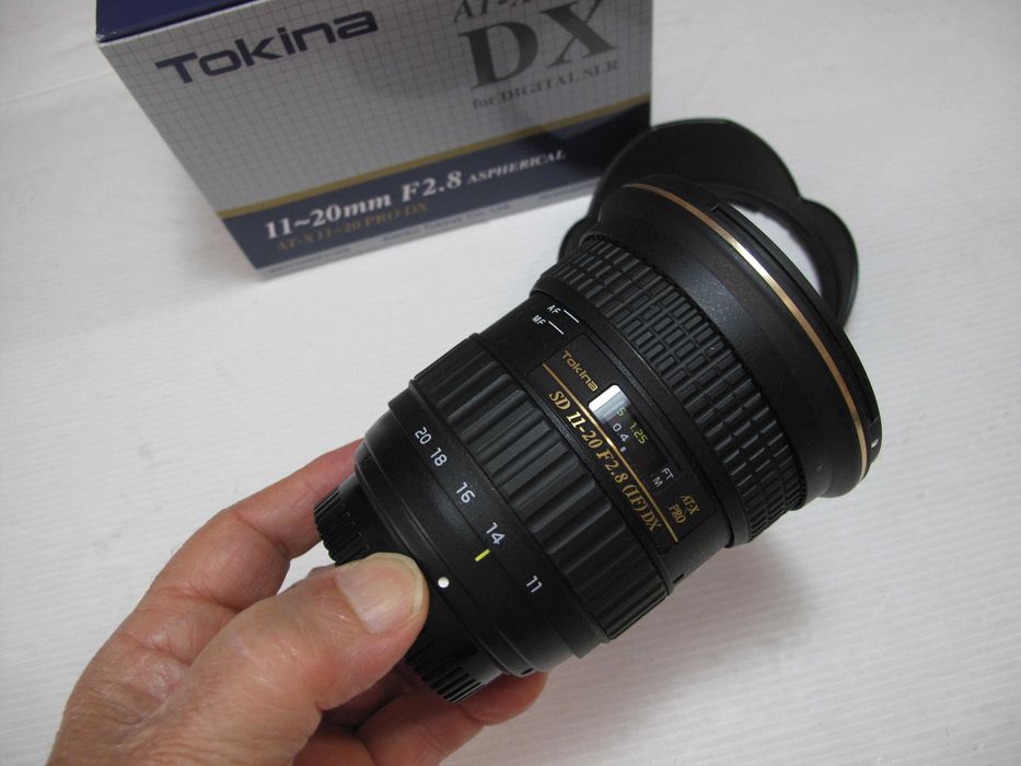 Tokina SD 11-20 2.8 ATX PRO para nikon como nova