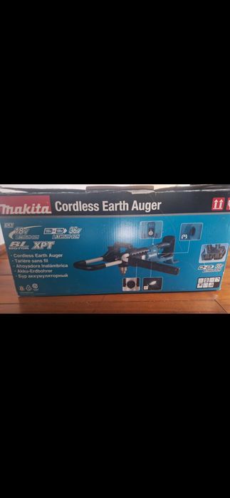 Makita DDG460ZX7 – Perfurador de Solo / Broca de Terra 36V – 136 Nm