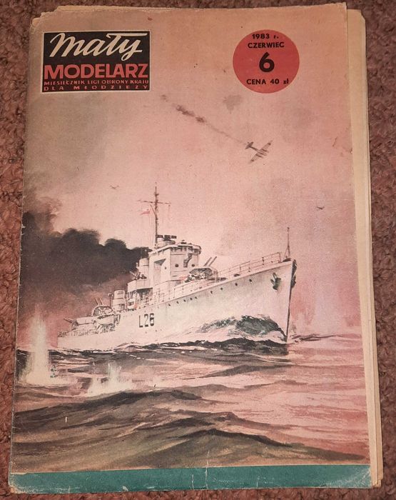 Mały Modelarz nr 6/1983 ORP Ślązak