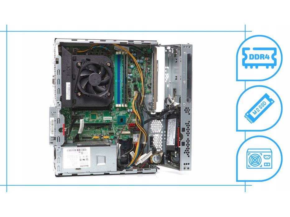 komputer stacjonarny lenovo thinkcentre m910s i5 16gb 512ssd win10 pro