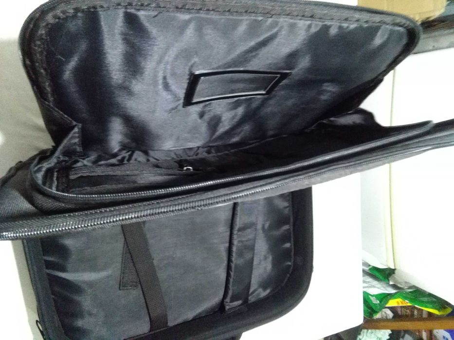 Torba na Laptop 17 cali i Dokumenty Dwu Komorowa Czarna