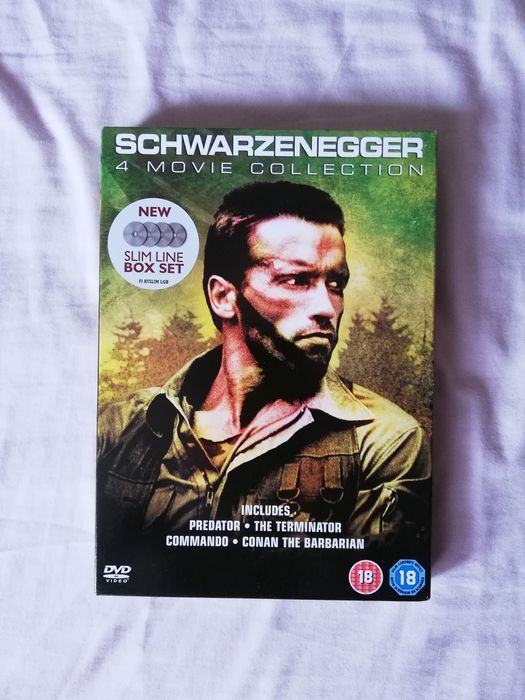 Schwarzenegger - colecção de 4 clássicos em dvd (portes grátis)