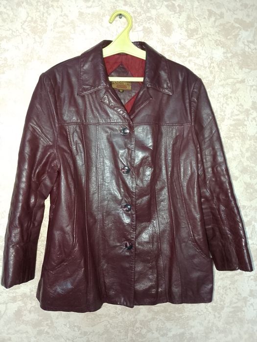 Куртка шкіряна Novo-Milano червона
