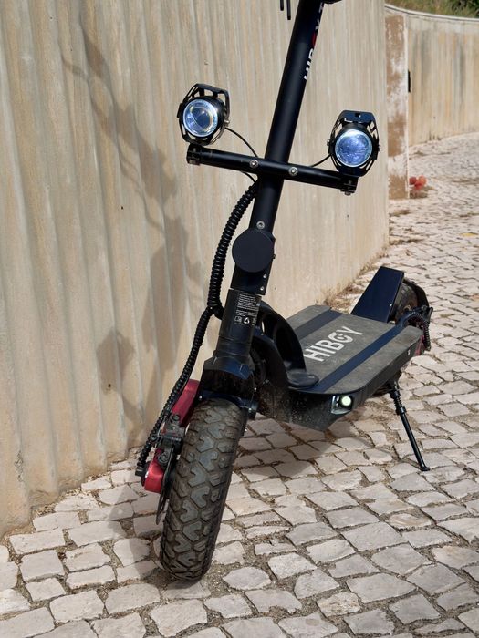 Trotinete Elétrica Hiboy Titan Pro - 55km/h Duplo Motor 2400W (Off-road)