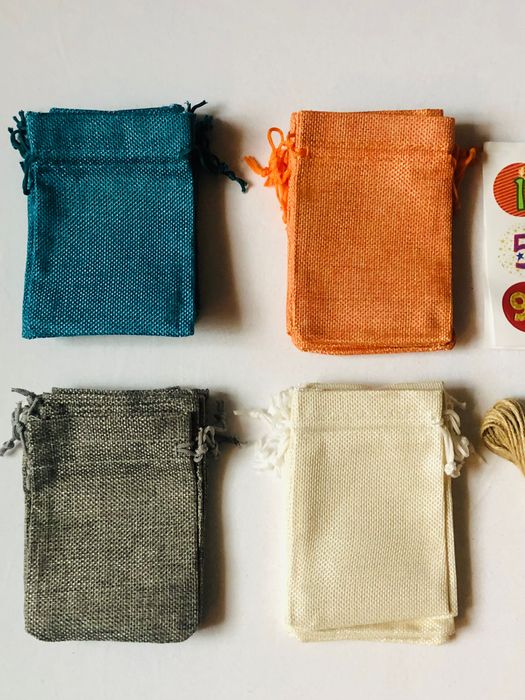 Kalendarz adwentowy, świąteczny, woreczki 24sztuki