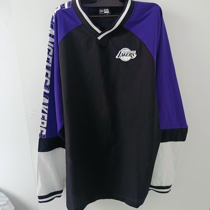 Koszulka Lakers L długi rękaw New Era