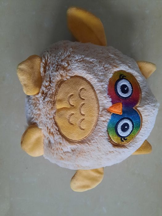 Sowa maskotka poduszka